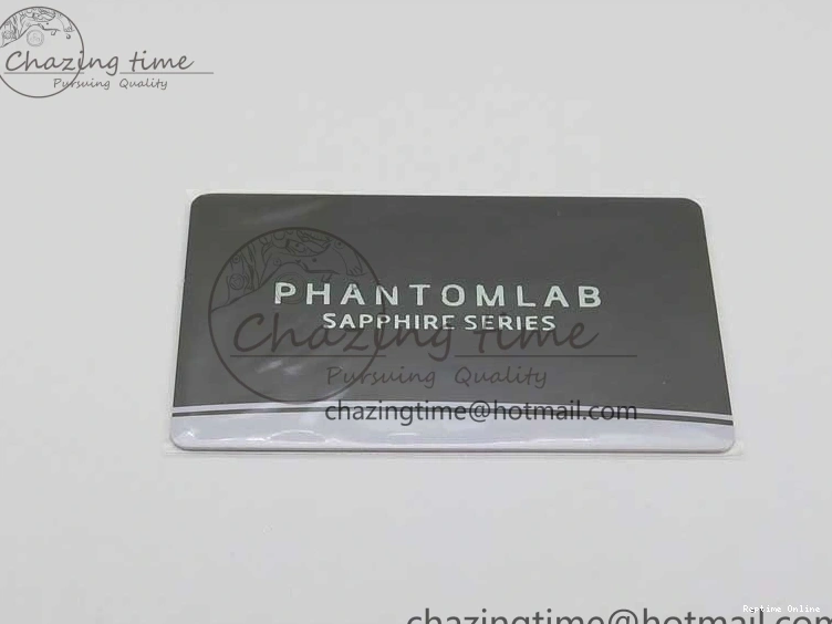 0128 Submariner Phantomlab Transparent KZF Best Edition Blue Fruit Dial on White Rubber Strap VR Classic 2563